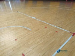 悬浮篮球运动木地板材料选择
